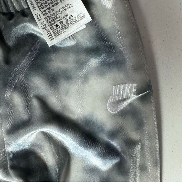 Nike Girls Velour pants charcoal soft size 6 6X M L NWT - Picture 3 of 5